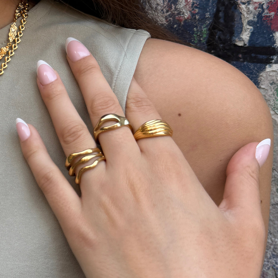 Ring Sæt Med Stk - Sistieshop Fingerringe