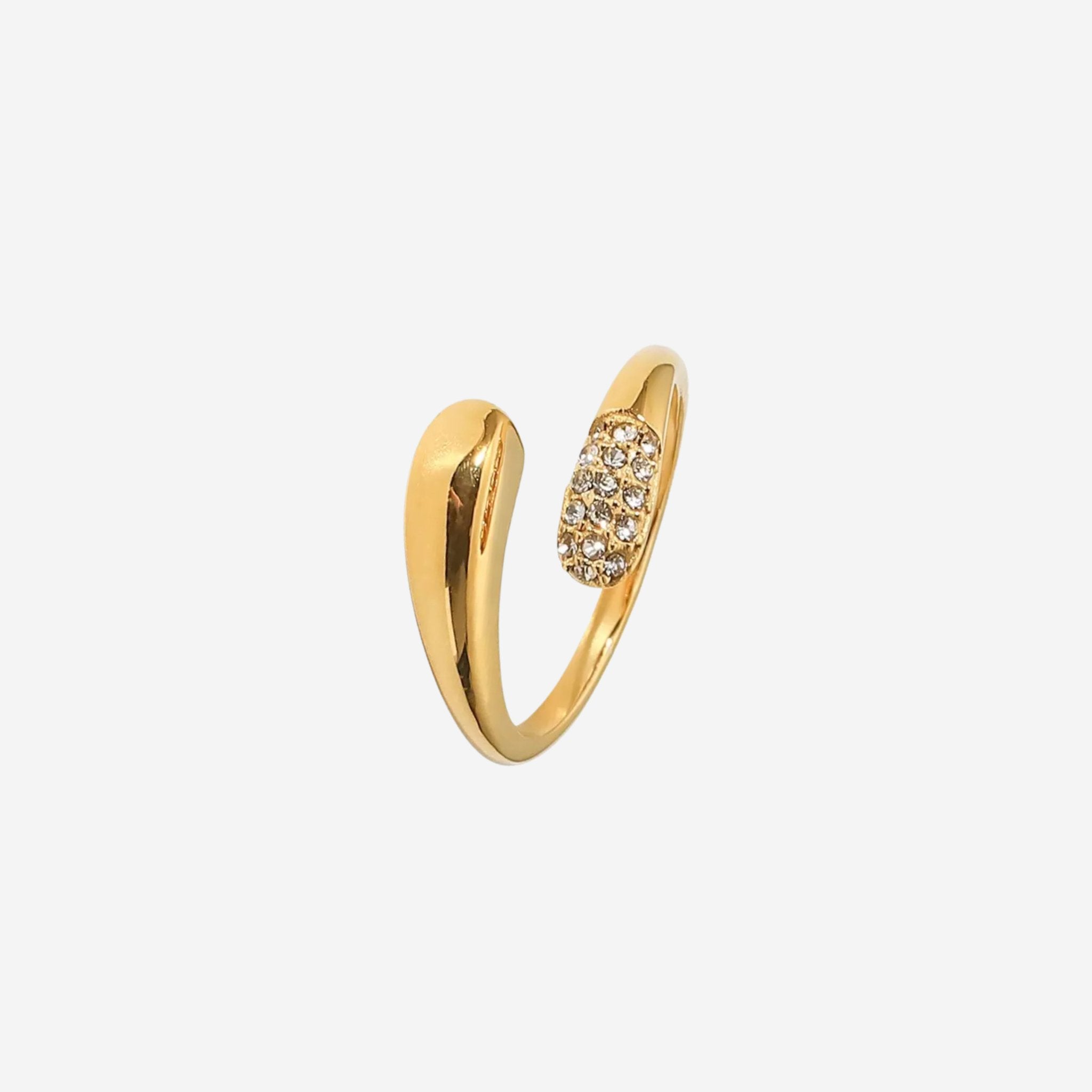 Aurora Ring Forgyldt - Khaai Studio Fingerringe  - 05715461009121