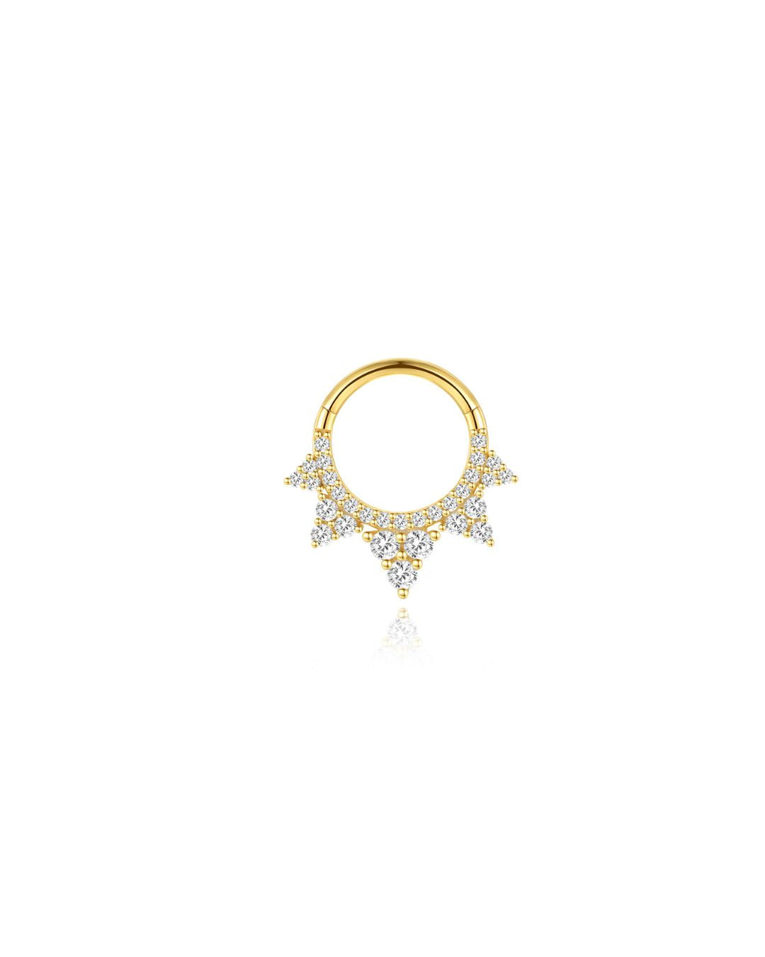 Franny Daith Næse Piercing Ring - Lilu Studio Fingerringe