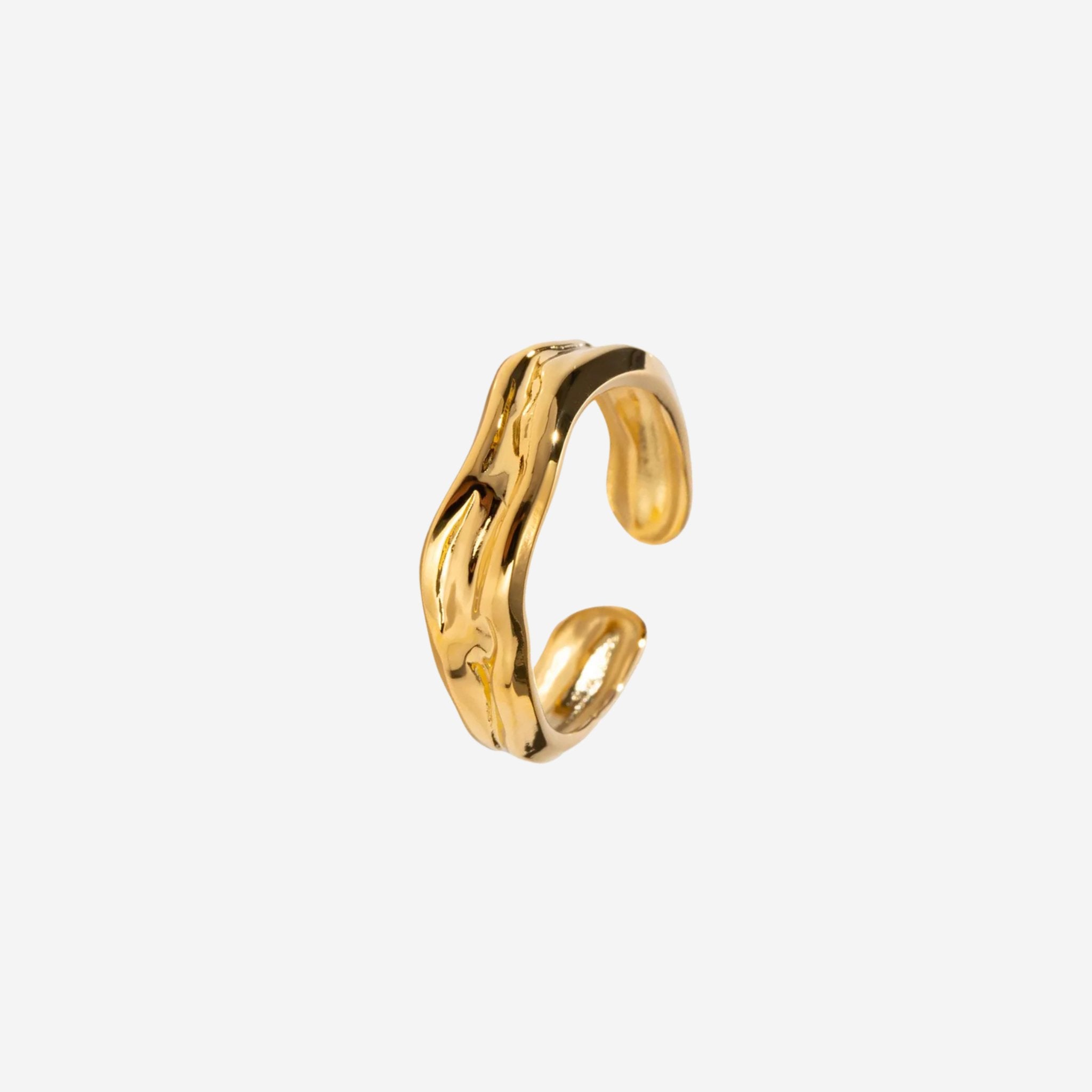 Drift Ring Forgyldt - Khaai Studio Fingerringe